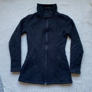 The North Face Caroluna fleece lined black jacket, Size XS